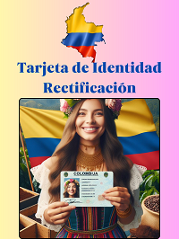 Rectificación de Tarjeta de identidad