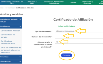 ¿Cómo descargar el certificado de afiliación de Colpensiones?