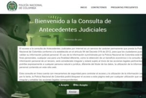 Antecedentes Judiciales Colombia