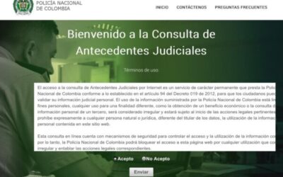 Antecedentes Judiciales Colombia